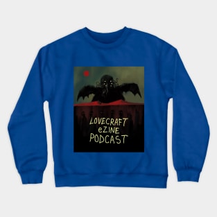 Lovecraft eZine Podcast - by Trevor Henderson Crewneck Sweatshirt